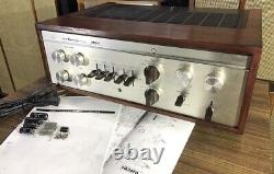 LUXMAN SQ38FD MKII vacuum tube integrated amplifier with wood case adjusted