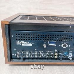 LUXMAN SQ38FD MK-II Stereo Integrated Amplifier with Box Power Cable Tested MG01