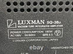 LUXMAN SQ-38U vacuum tube integrated amplifier