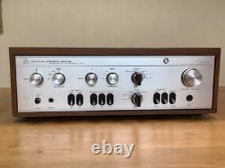 LUXMAN SQ-505X Integrated Amplifier with Wood Case Excellent Tested Japan GS03