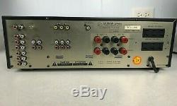 LUXMAN Stereo Integrated Amplifier LV-105 Tube Preamp Section Vintage Audio