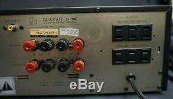++ LUXMAN Stereo Integrated Amplifier LV-105 with Tube Preamp Section! ++