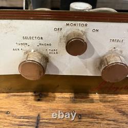 Lafayette LA-55 Mono Tube Integrated Amplifier For Parts / Repair