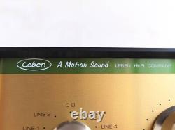 Leben CS300 vacuum tube integrated amplifier from Japan