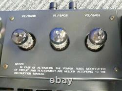 Luxman A3500 LUXKIT Power Amplifier Tube Main Amp Kit maintained Japan