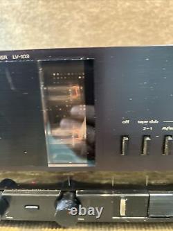 Luxman LV 103 Hybrid Tube MOSFET Integrated Amplifier & AM FM Tuner T-100