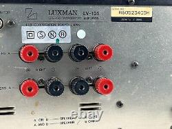 Luxman LV-105 Hybrid (tube) Integrated Amplifier Recapped