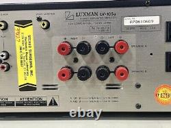 Luxman LV-105u Stereo Integrated Hybrid Tube Amplifier Vintage, Tested