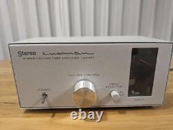 Luxman LXV-OT10 Muses03 Phono Tube Amp, Analog, Brush, Operation Confirmed