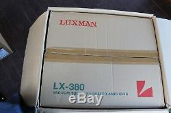 Luxman LX-380 Tube Fully Integrated Amplifier 6L6GC Ouputs Super Nice