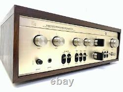 Luxman L-504 Integrated Stereo Amplifier 70Watts RMS Vintage 1973 Work Good Look