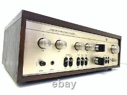 Luxman L-504 Integrated Stereo Amplifier 70Watts RMS Vintage 1973 Work Good Look