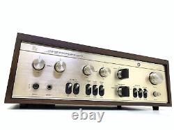 Luxman L-504 Integrated Stereo Amplifier 70Watts RMS Vintage 1973 Work Good Look