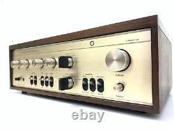 Luxman L-504 Integrated Stereo Amplifier 70Watts RMS Vintage 1973 Work Good Look