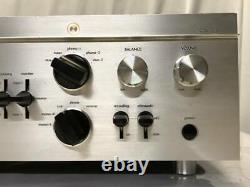 Luxman Lx38 Pre-Main Amplifier Transistor Integrated Tube Ac100v Silver