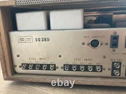 Luxman SQ38D Stereo Integrated Tube Amplifier Amp Vintage