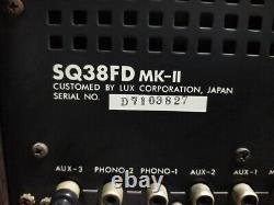Luxman SQ38FD MK-II Integrated Tube Amplifier Working Tested from Japan