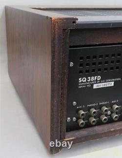 Luxman SQ38FD Stereo Integrated Amplifier Tube Ball Type From Japan