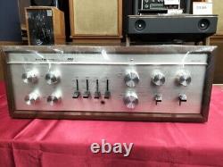 Luxman SQ38F Tube stereo amplifier power on checked for parts AC100V