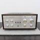 Luxman Sq-38u Vacuum Tube Integrated Amplifier Remote/power Code Tested Japan