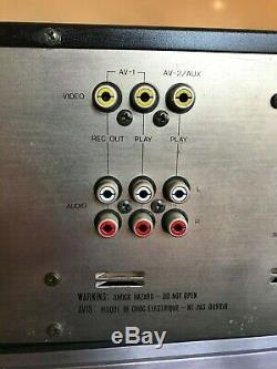 Luxman Stereo integrated amplifier LV-105 tube preamp section 220V version