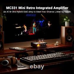 MC331 Tube Integrated Amplifier with DAC, 2 Channel Home Audio Stereo Power A