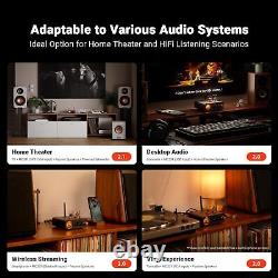 MC331 Tube Integrated Amplifier with DAC, 2 Channel Home Audio Stereo Power A