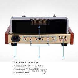 MC-84L Stereo Vacuum Tube Push-Pull Integrated Amplifier, Output Power12Wx2, Tubes