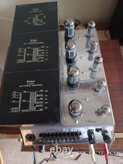 MC INTOSH MC 225 vintage stereo integrated tube power amplifier