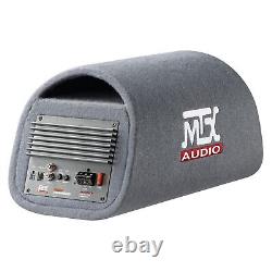 MTX Audio RT8PT RoadThunder 8 120W RMS Amp Vented Sub Tube Used Very Good