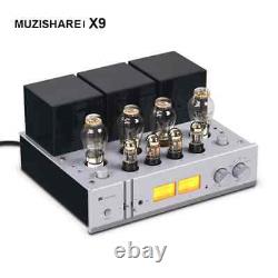MUZISHARE X9 300B Tube Amplifier Class A Vacuum Integrated Lamp Balanced Amp