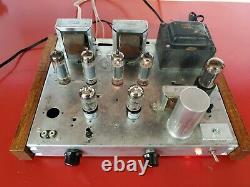 Magnavox 9302 tube amp (EL84) upgraded and improved