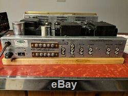 Mapleshade Modified SCOTT 222c Tube Intergrated Amplifier. Telefunken
