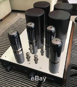 Mastersound Reference 845 Integrated Tube Amplifier Black Treasure 845 Valves