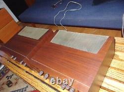 Matched Fisher KX-200 Stereo Master Tube Amplifier & KX-60 Tuner Updated