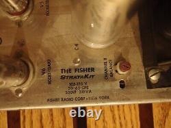 Matched Fisher KX-200 Stereo Master Tube Amplifier & KX-60 Tuner Updated