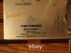 Matched Fisher KX-200 Stereo Master Tube Amplifier & KX-60 Tuner Updated