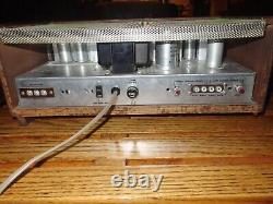 Matched Fisher KX-200 Stereo Master Tube Amplifier & KX-60 Tuner Updated
