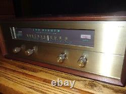 Matched Fisher KX-200 Stereo Master Tube Amplifier & KX-60 Tuner Updated