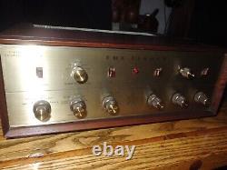 Matched Fisher KX-200 Stereo Master Tube Amplifier & KX-60 Tuner Updated