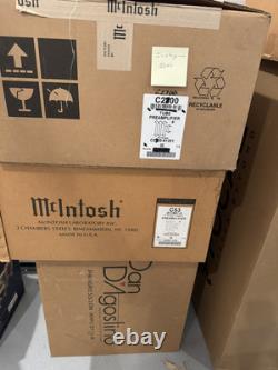 McIntosh C2700 Stereo Tube Preamplifier FOCAL B&W MBL HIFI ROSE WILSON AUDIO