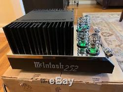 McIntosh MA252 Integrated Amplifier Hybrid Stereo Vacuum Tubes US only
