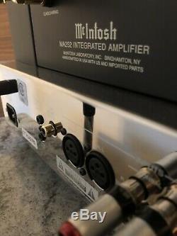 McIntosh MA252 Integrated Hybrid Amplifier Stereo Vacuum Tubes 160x2 HiFi Phono