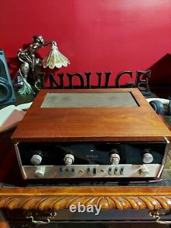 McIntosh MA 230 Vintage Tube Integrated Amplifier With Walnut Case