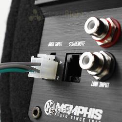 Memphis Audio 8 Powered Bass Tube Integrated Amp with Bass Knob 300W SRX18SPT