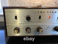 Mint 1962 Fisher Kx-200 Stereo Tube Integrated Amplifier Orig Manuals & Cabinet