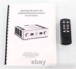 ModWright KWH 225i Stereo Tube Hybrid Integrated Amplifier Black Remote