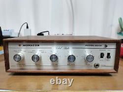 Monacor Stereo integrated tube amplifier modified from solid state
