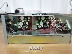 Monacor Stereo integrated tube amplifier modified from solid state