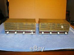 Nice Pair Boulevard 5T-17 Mono Tube Integrated Amplifiers EL84 12AX7 EZ81